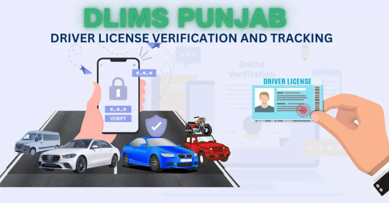 DLIMS Punjab-online Driver License verification and Tracking