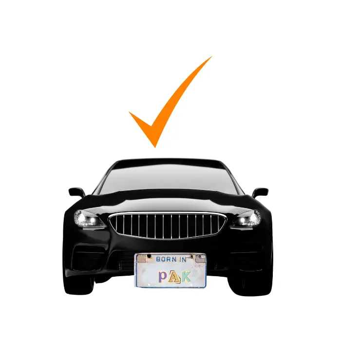 Through vanity vehicle verification, you can verify the vehicle with unique number